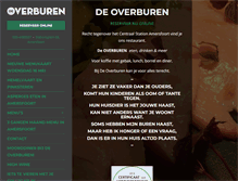 Tablet Screenshot of deoverburen.nl